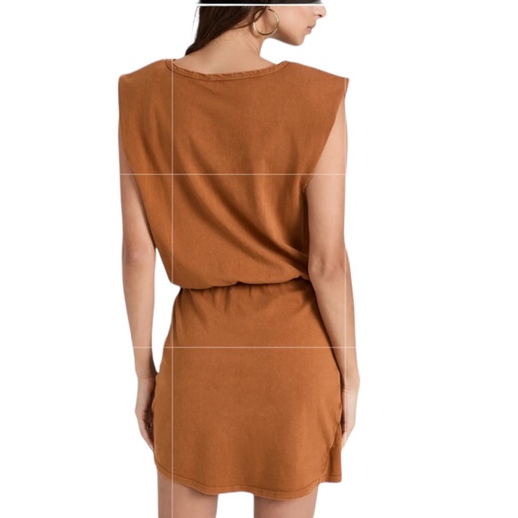 L Space Mini Dress Jesse Twist Front Sleeveless Cotton Jersey Knit Sz Small NEW - Picture 3 of 15